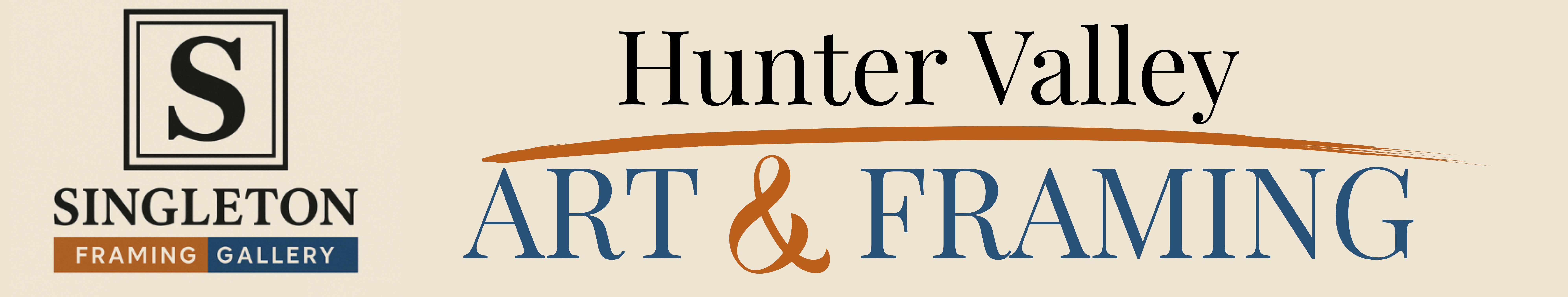 Hunter Valley Art & Framing / Singleton Framing Gallery logo